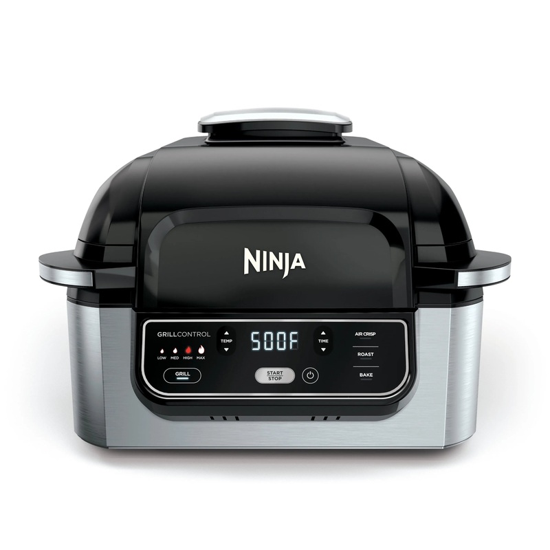 Ninja Foodi 4-in-1 Indoor Grill with 4-Qt Air Fryer (See Description)
