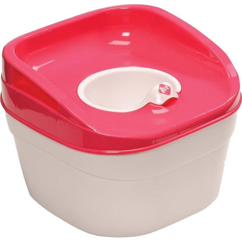 Safety 1st Try! Potty Trainer & Step Stool – Pink