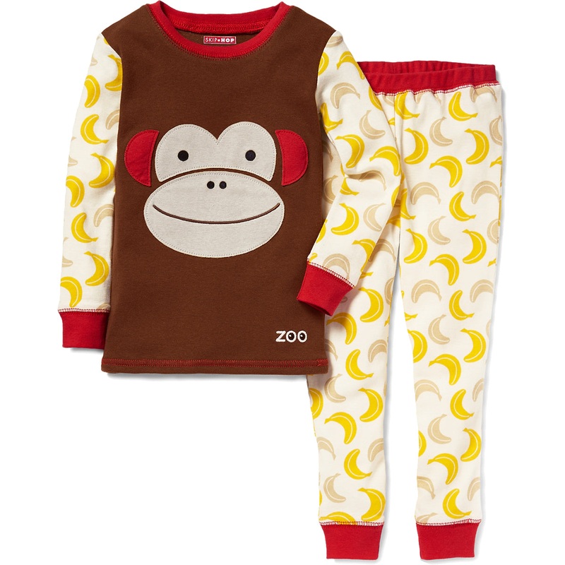 Skip Hop ZooJamas Little Kid Pajamas, 6 – Monkey