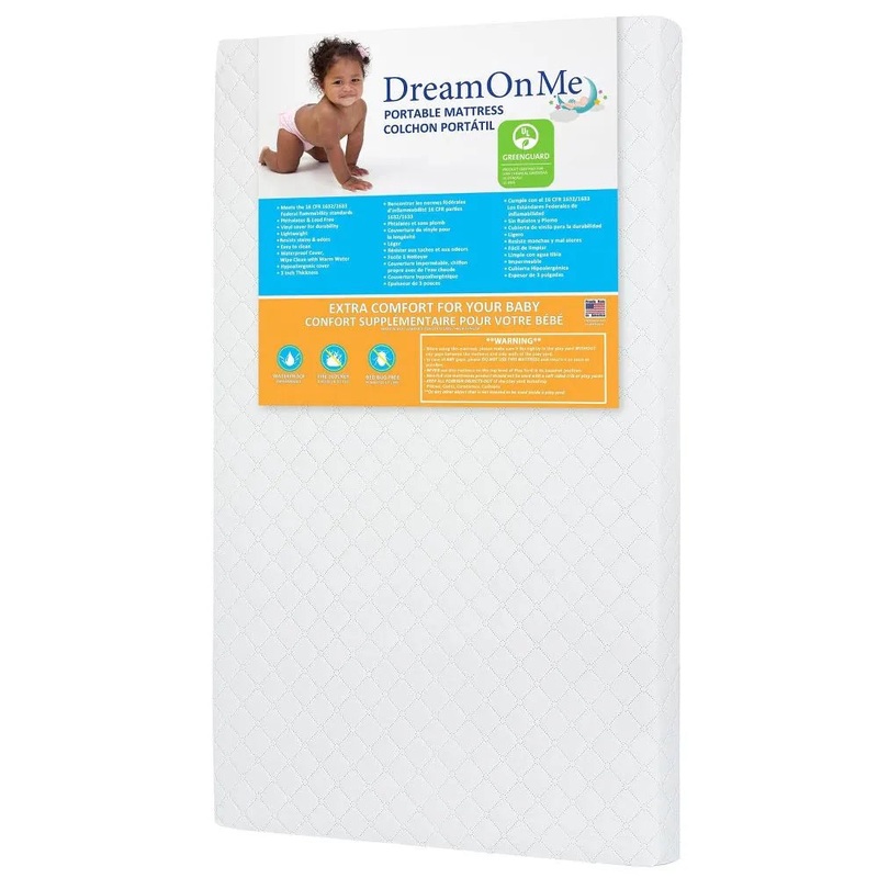 Sunset 3 Extra Firm Fiber Crib Mattress