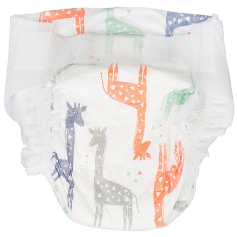 The Honest Company Diaper Pack in Multi-Colored Giraffes – Size 1 (8-14 lbs)