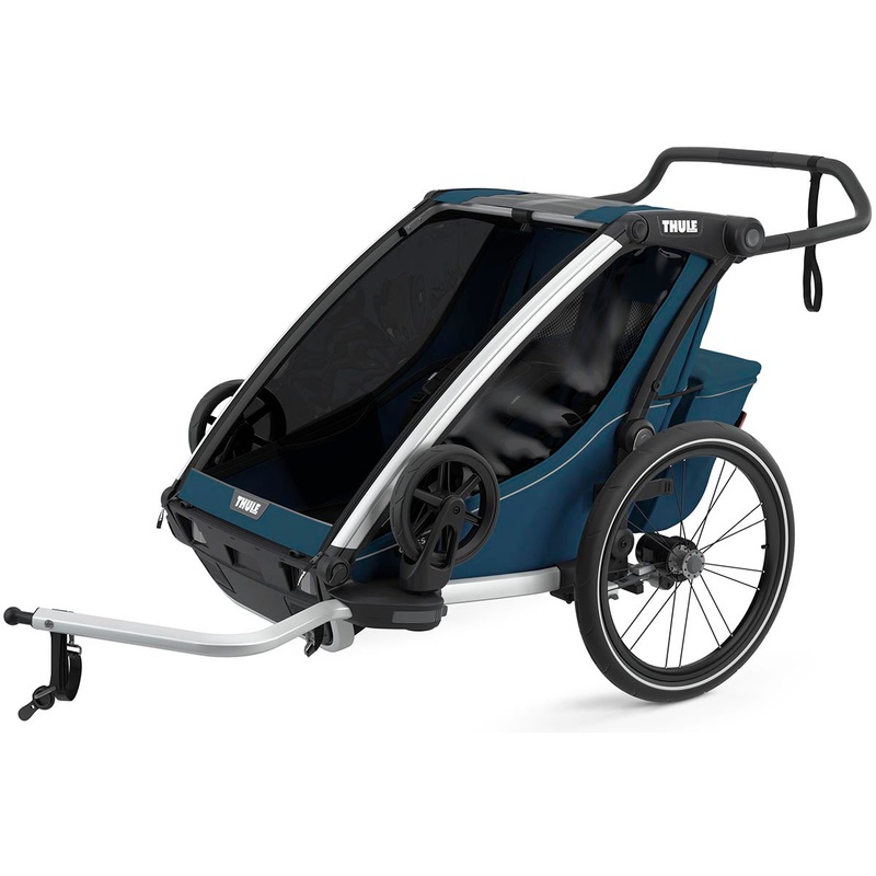 Thule Chariot Cross 2 Multisport Trailer + Stroller – Majolica Blue