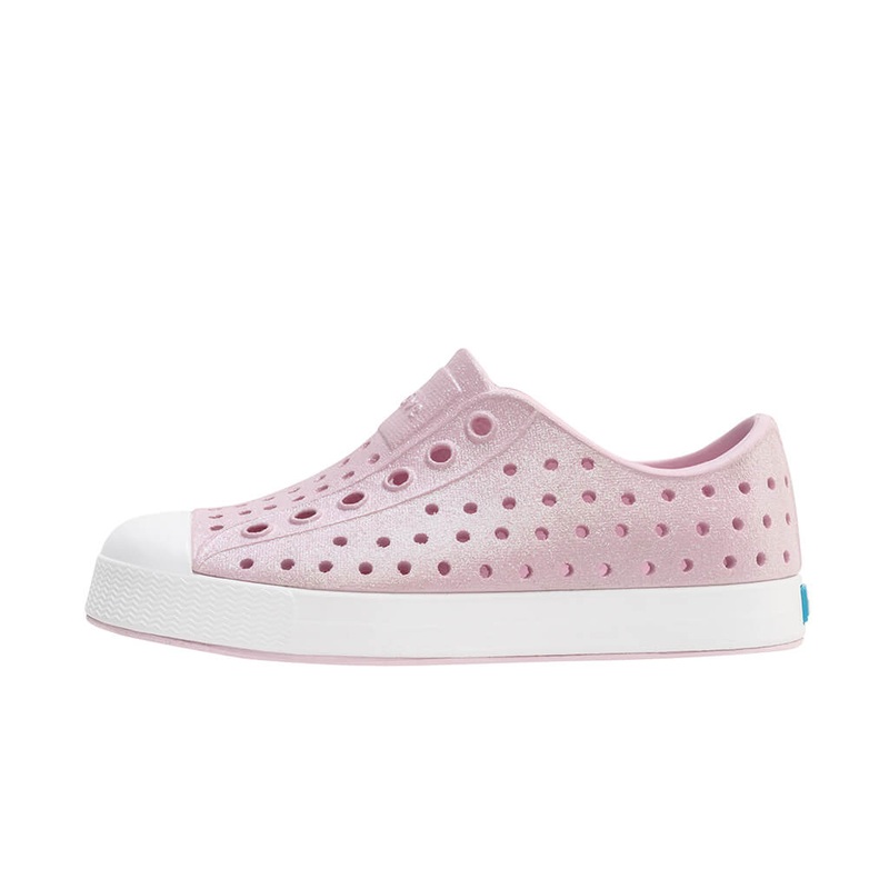 Jefferson Bio-Bling Kids – Barely Pink Bling/Shell White