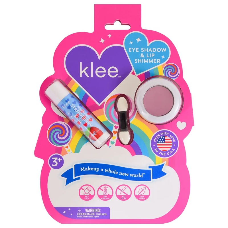 Klee Kids Wildflower Shimmer – Eye Shadow and Lip Shimmer Set