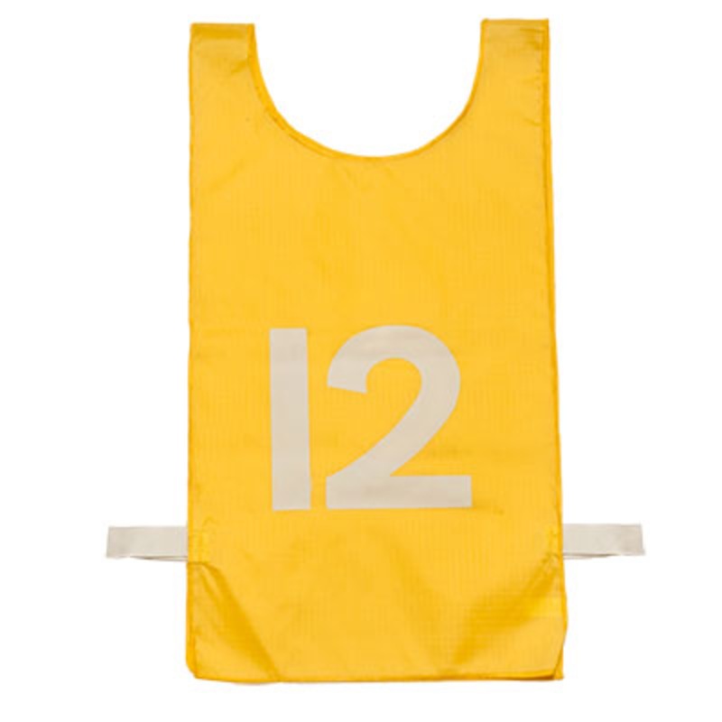Numbered Heavyweight Nylon Pinnies (1-12)
