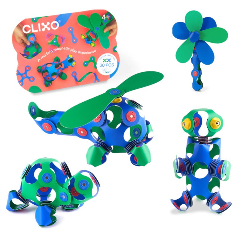 Clixo Crew Pack – Green + Blue