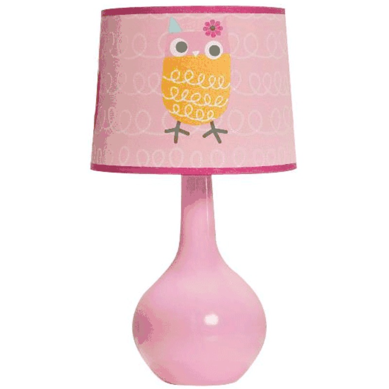 Kidsline Zutano Owls Lamp Base & Shade
