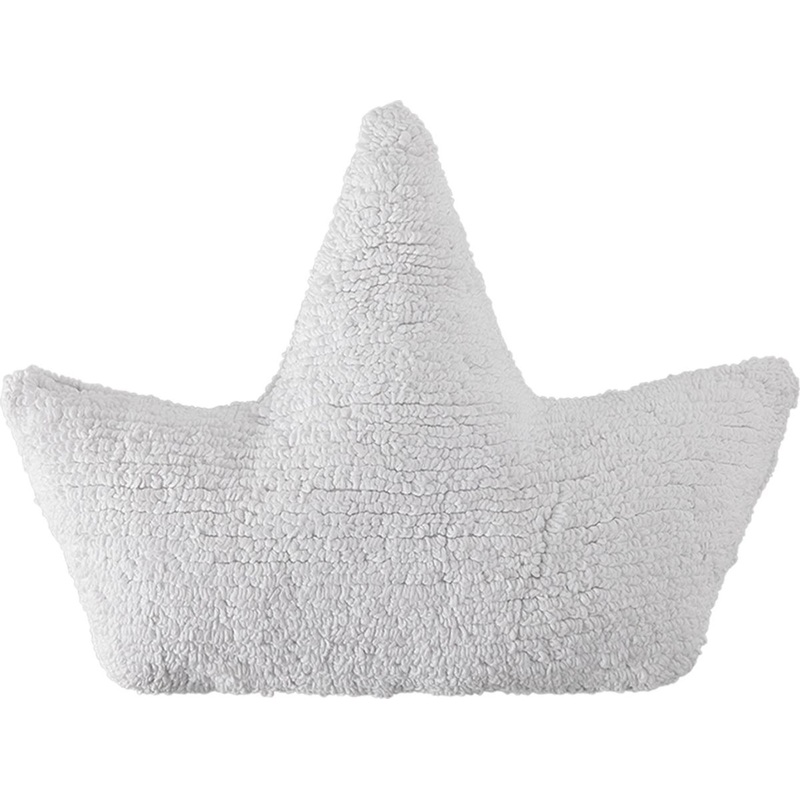 Lorena Canals Boat Cushion – White (1’8″ x 9″)