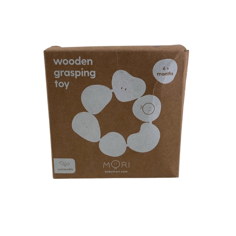 MORI Wooden Grasping Toy, Blush