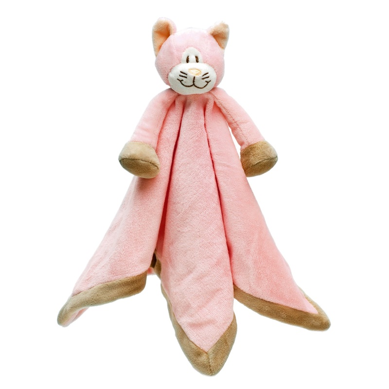 TEDDYKOMPANIET Pink Cat Baby Soother