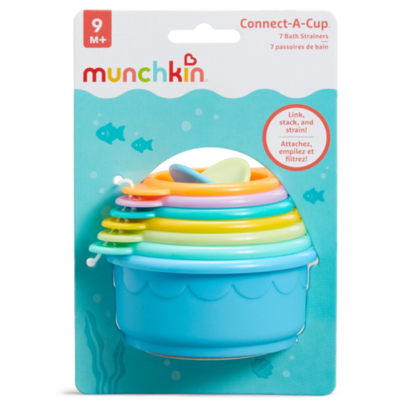 Connect-A-Cup Linking Bath Strainers