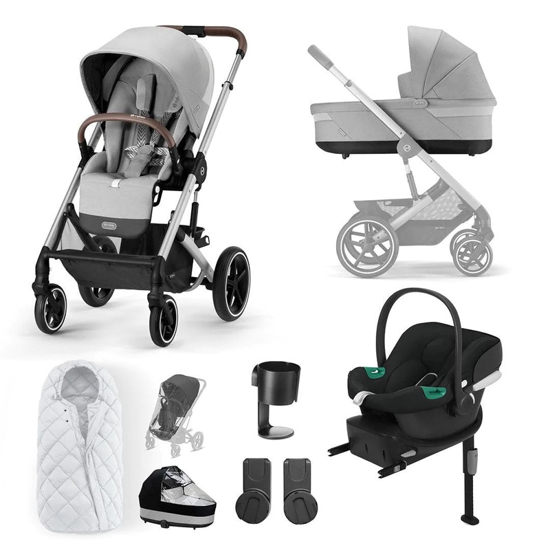 CYBEX Balios S Lux Comfort Bundle – Lava Grey