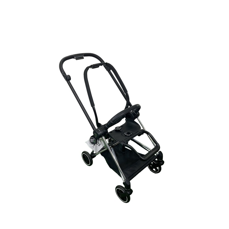 Cybex MIOS Stroller Frame, 2022, Chrome With Black Details