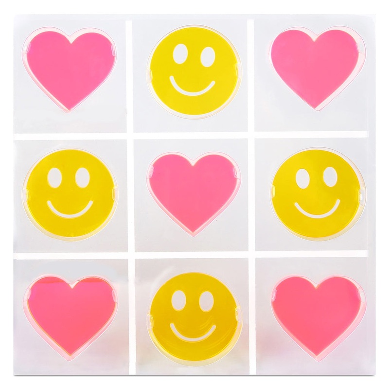 Iscream Happy Lucite Tic-Tac-Toe