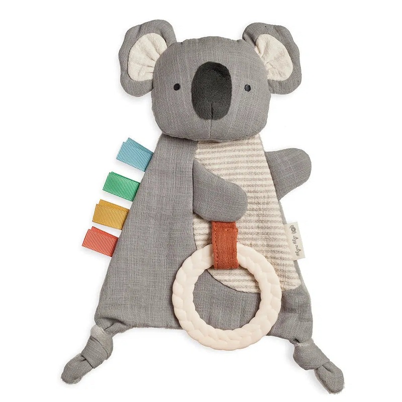 Itzy Ritzy – Bitzy Crinkle Sensory + Teether Toy – Koala