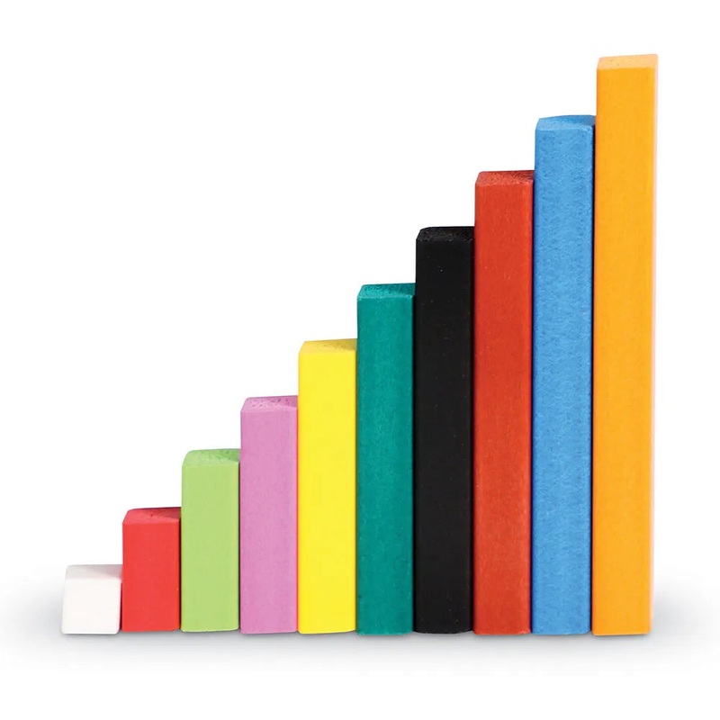 Plastic Cuisenaire Rods Introductory Set