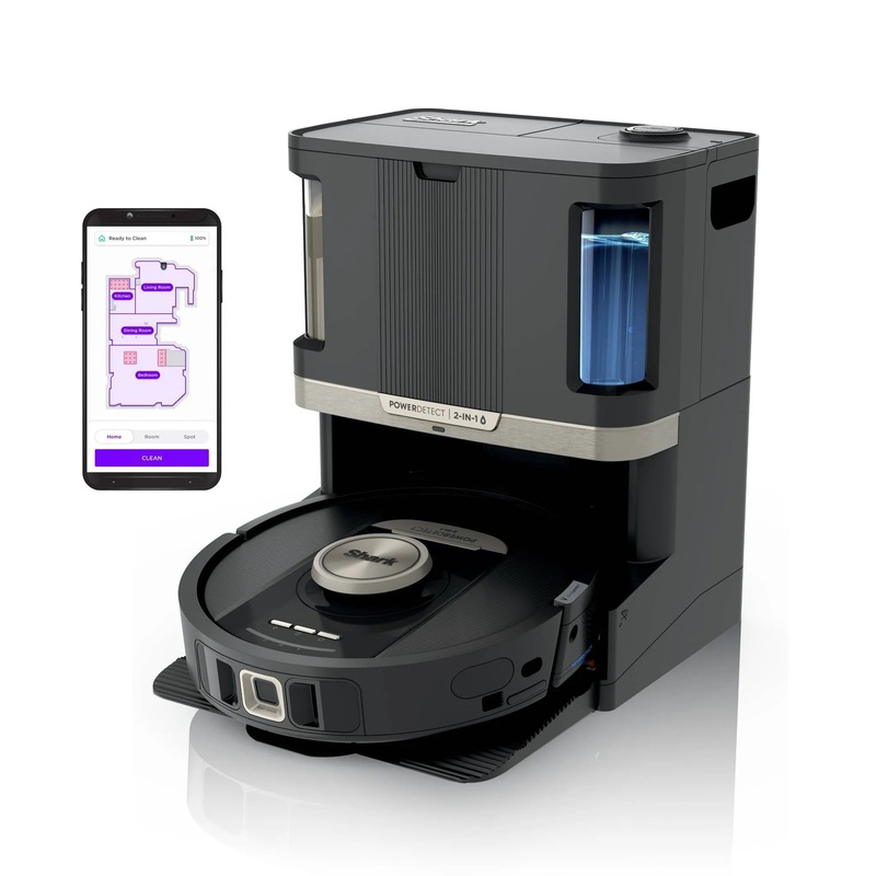 Power Detect 2-In-1 Robot Vacuum And Mop With NeverTouch Pro Base – RV2820ZE