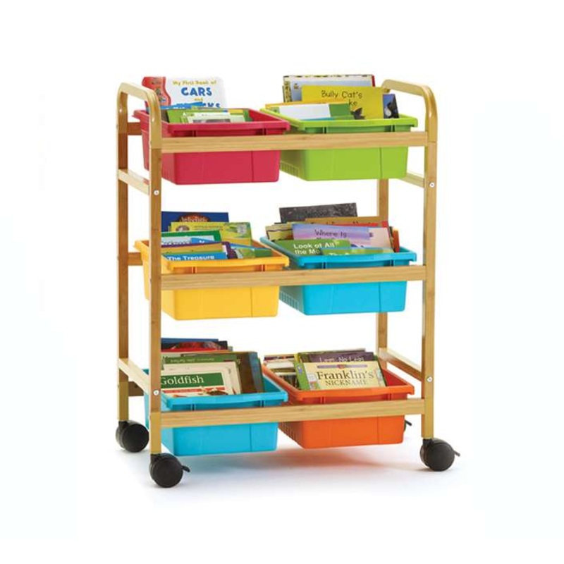 Bamboo Book Browser Carts