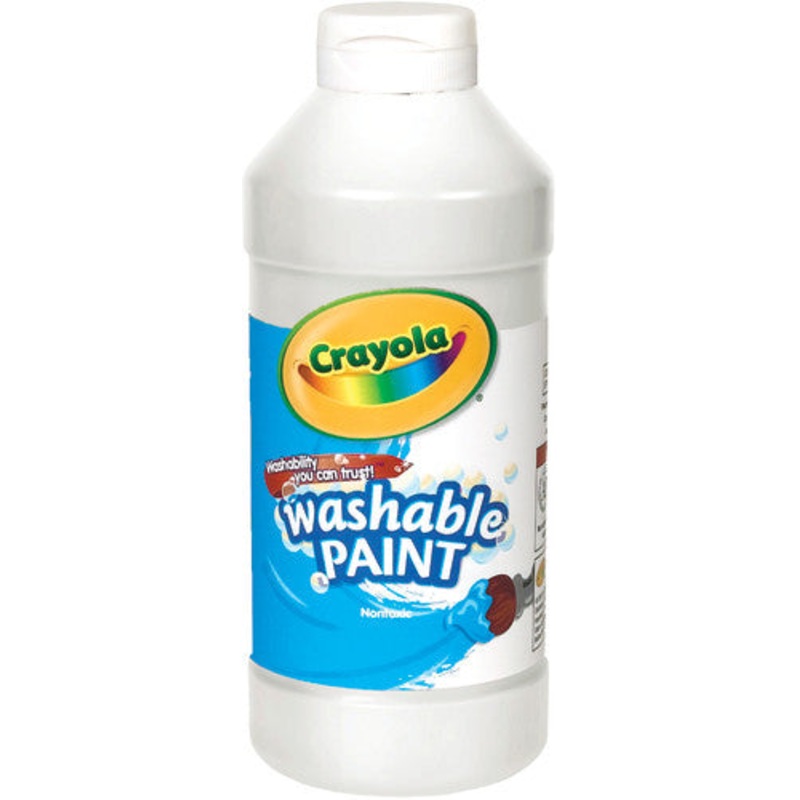 Crayola Washable Paint, 16 oz., White