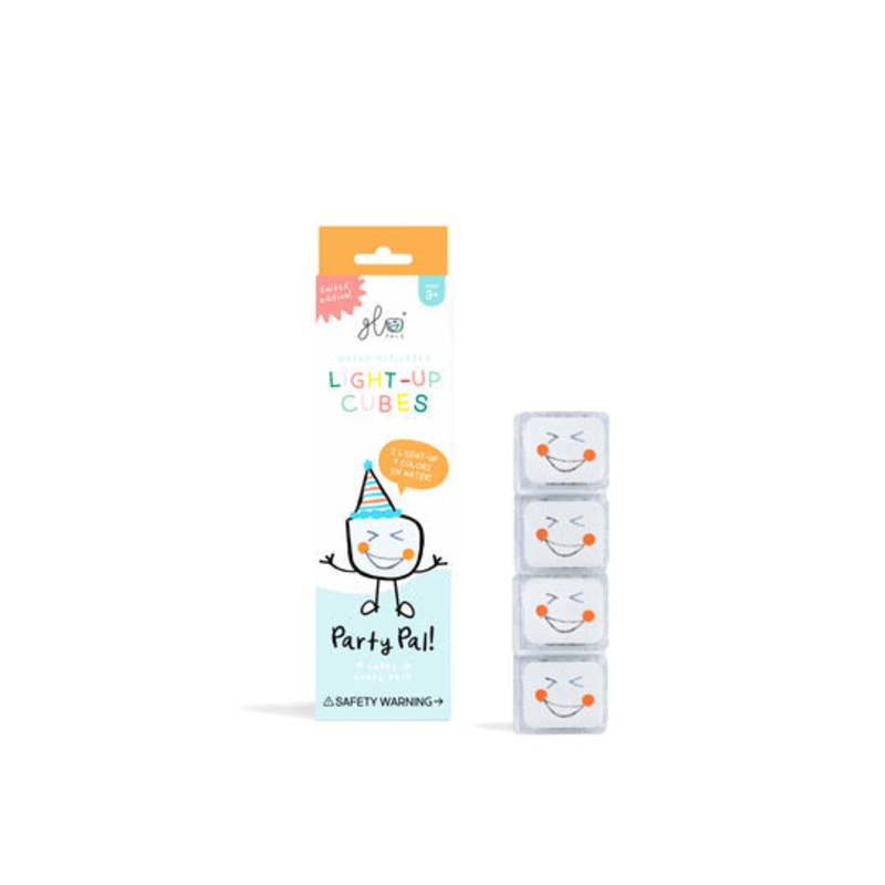 Glo Pals 4-Pack Party Pal (White)
