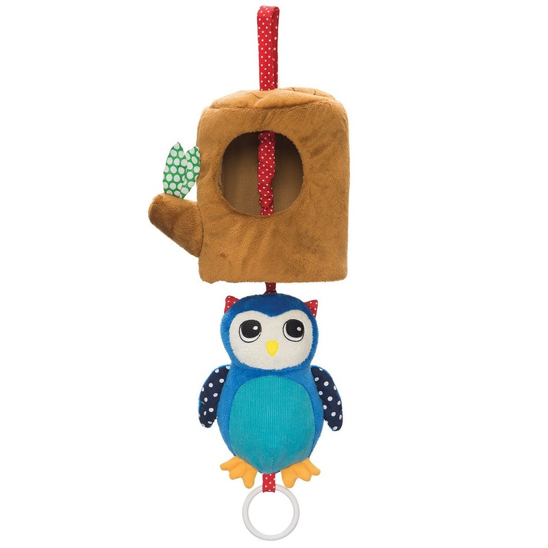 Manhattan Toy Lullaby Owl Pull Musical Toy