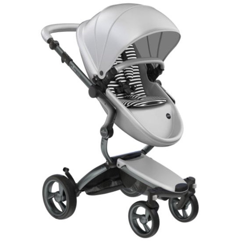 Mima Xari 4G Complete Stroller Bundle – Graphite Grey / Argento / Black & White
