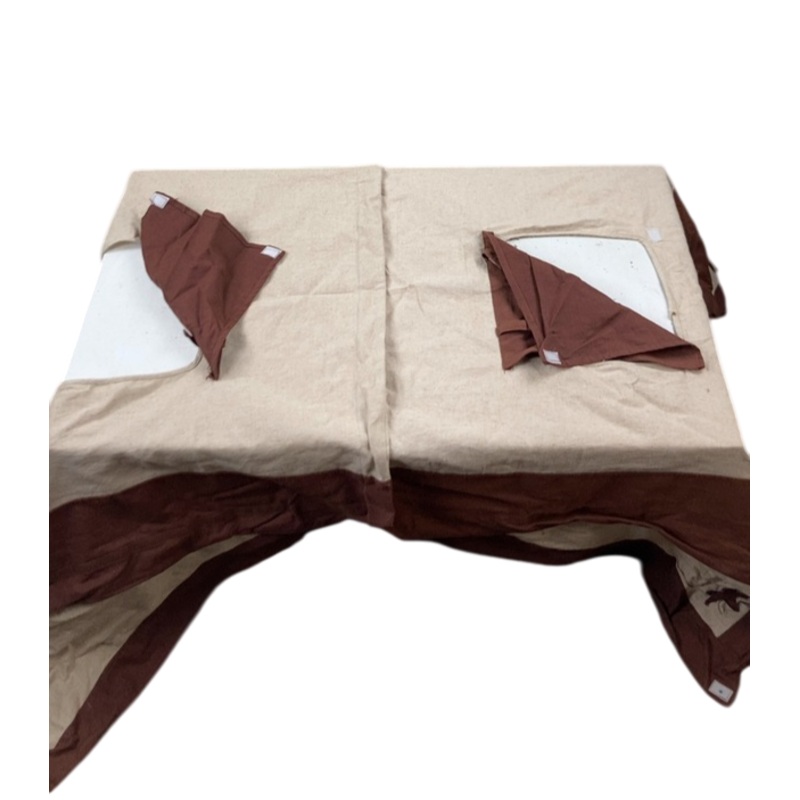 Pacific Play Tents Natural Linen A-Frame Tent for Kids