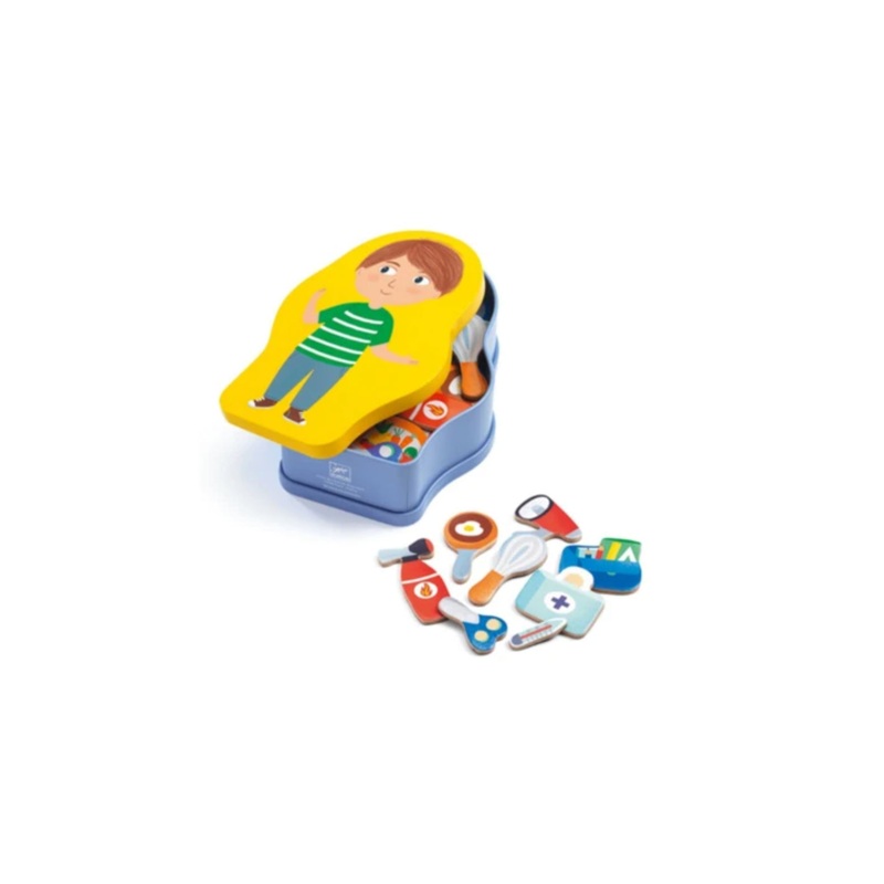 Djeco Inezbox Jobissimo Magnetic Game