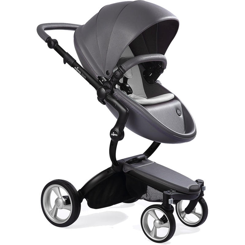 Mima Xari Complete Stroller, Black – Cool Grey / Stone White