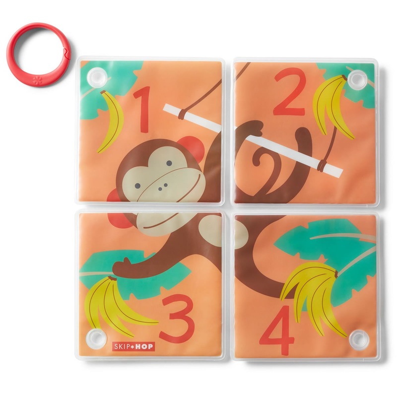 Skip Hop Zoo Count & Play Bath Puzzle Bath Toy