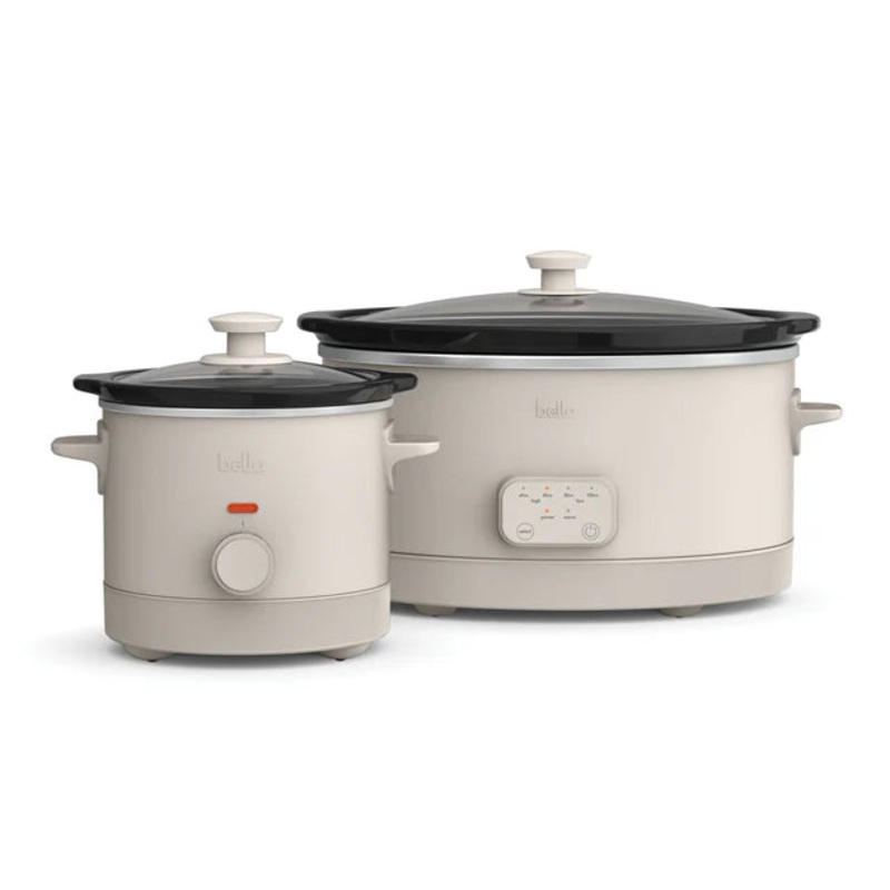BELLA SLOW COOKER SET (See Description)