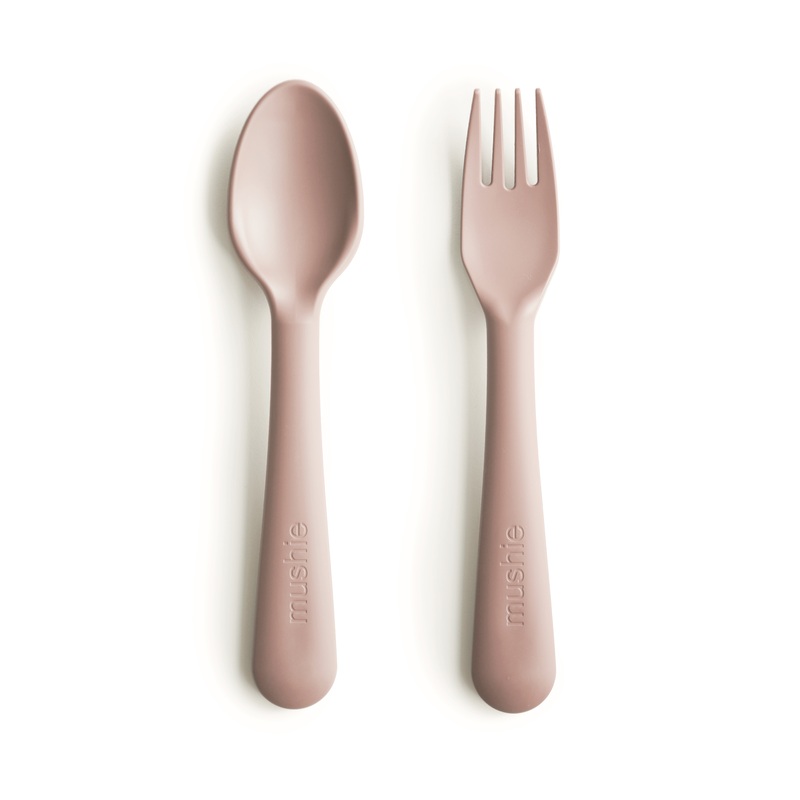 Fork & Spoon Set – Blush
