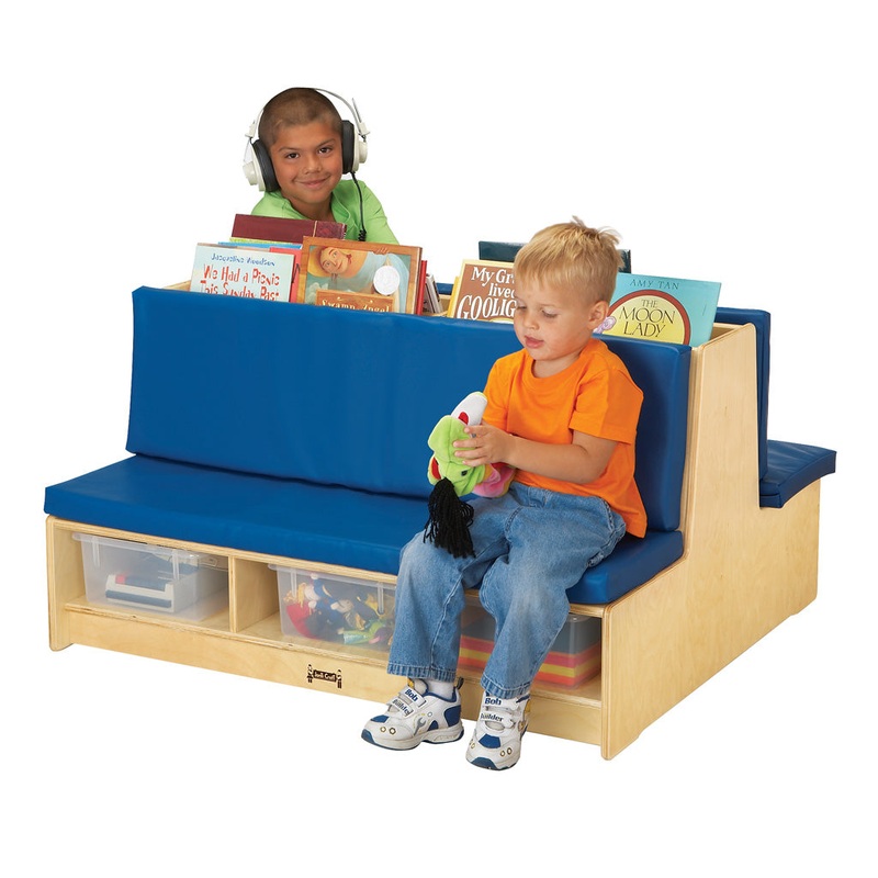 Jonti-Craft Read-a-Round Couch – Blue