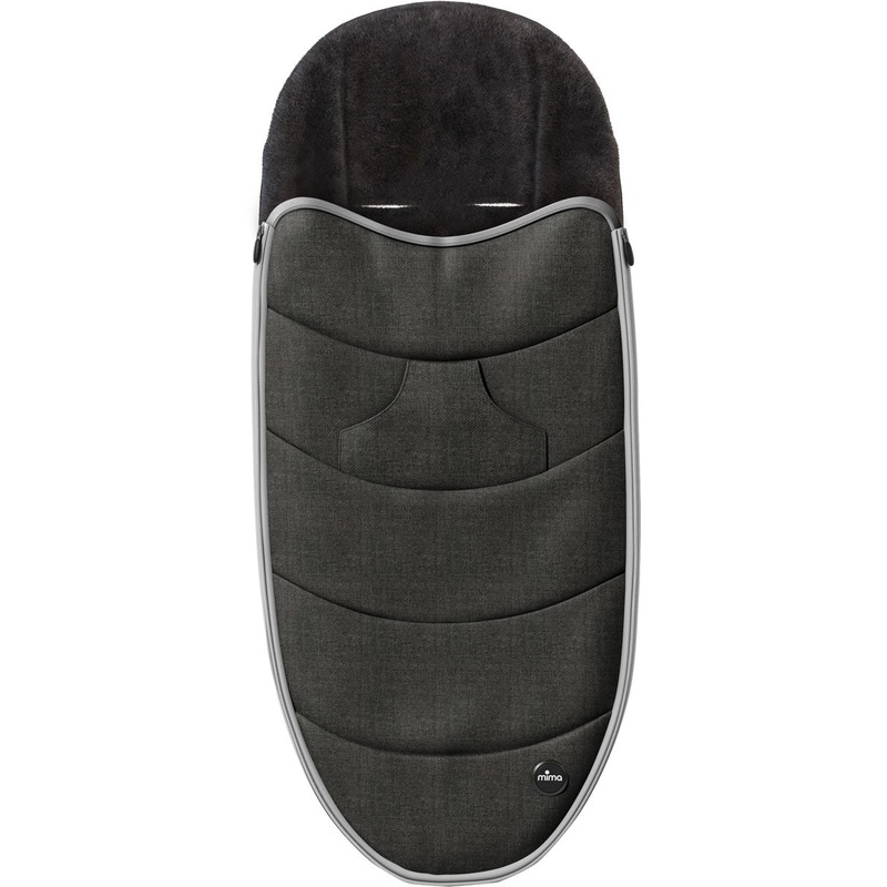 Mima Zigi Footmuff – Charcoal