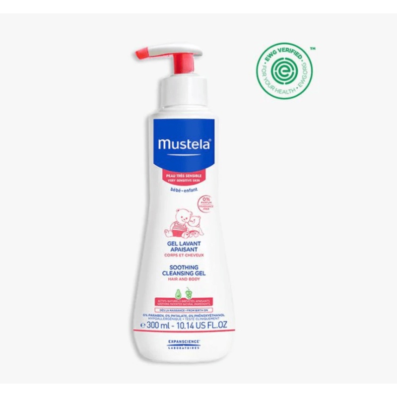 Mustela Very Sensitive Soothing Cleansing Gel (10.1 oz)