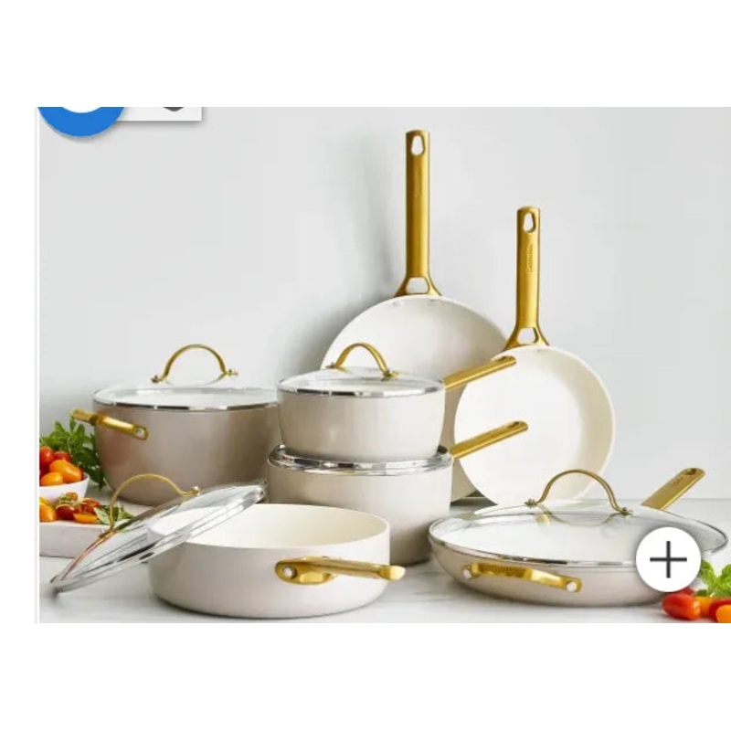 Reserve 12-piece Cookware Set Taupe