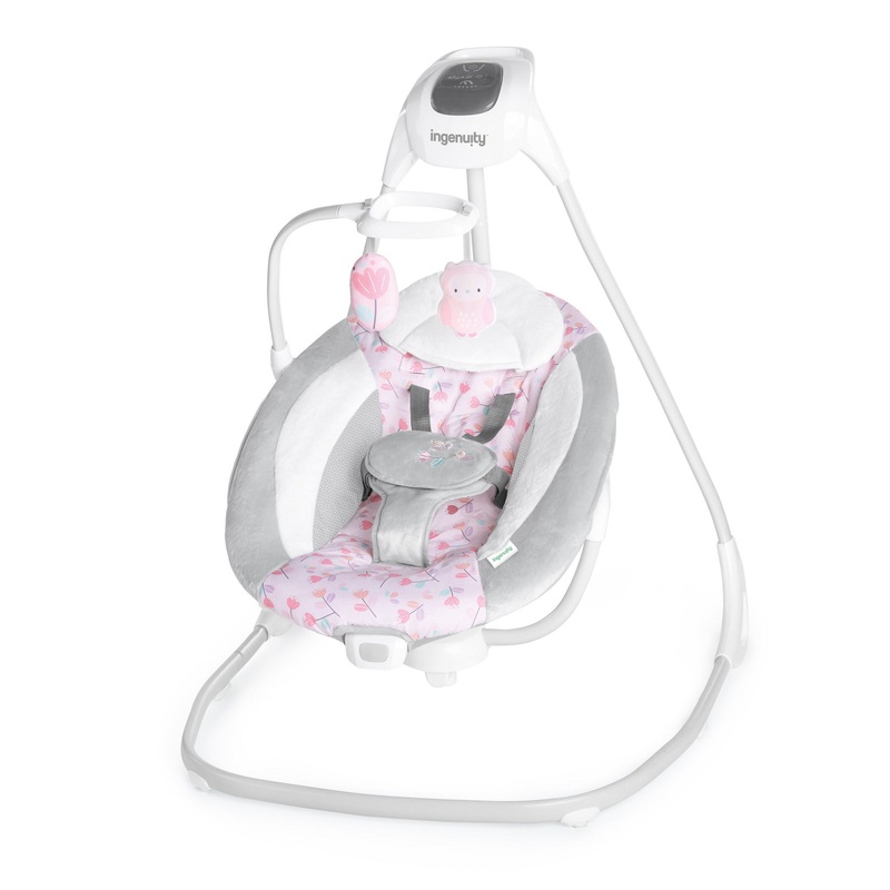 SimpleComfort Baby Swing with Vibrations – Cassidy