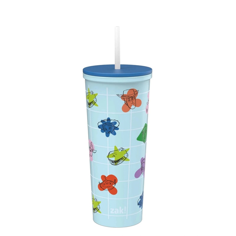 Toy Story 4 24oz Stainless Steel Double Wall Vacuum Cleary Straw Tumbler