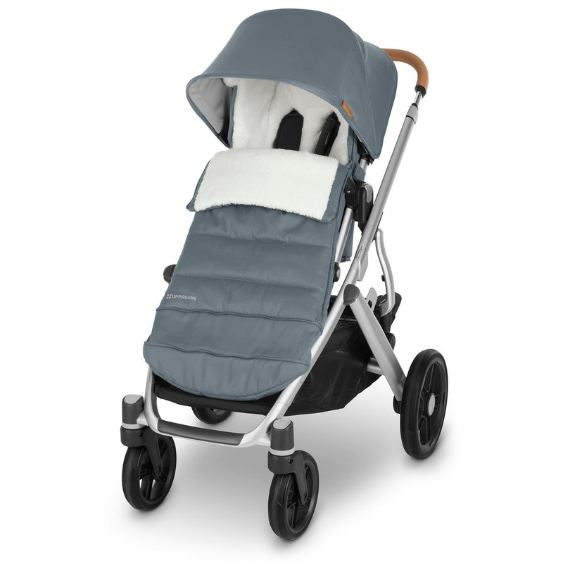 UPPAbaby CozyGanoosh Footmuff – Callum / Dillan (Stone Blue)