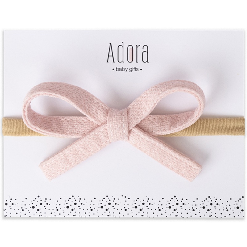 Waffle Headband – Blush