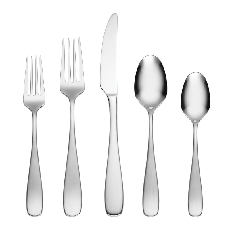 20pc Ainsley Stainless Steel Flatware Set, Service for 4