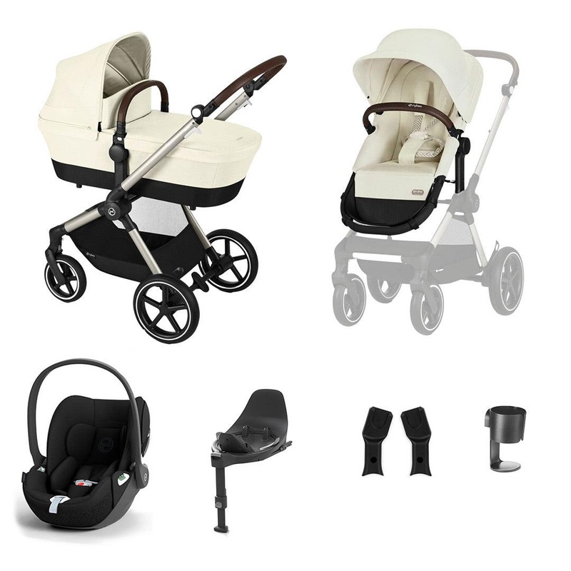 CYBEX EOS Lux Luxury Bundle – Seashell Beige
