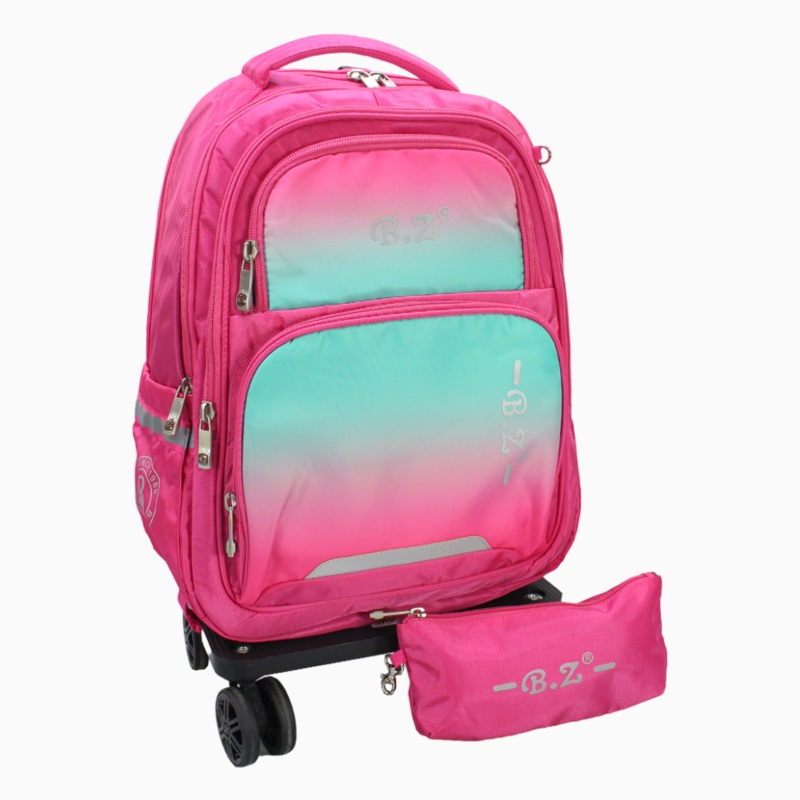 Pinkish School Set – 20 Inches (Backpack + Pencil Case)