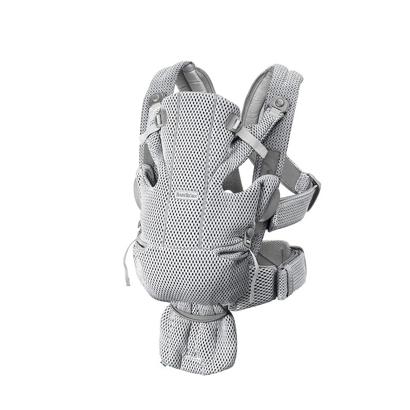 Baby Carrier Free Gray 3D Mesh – Gray (See Description)