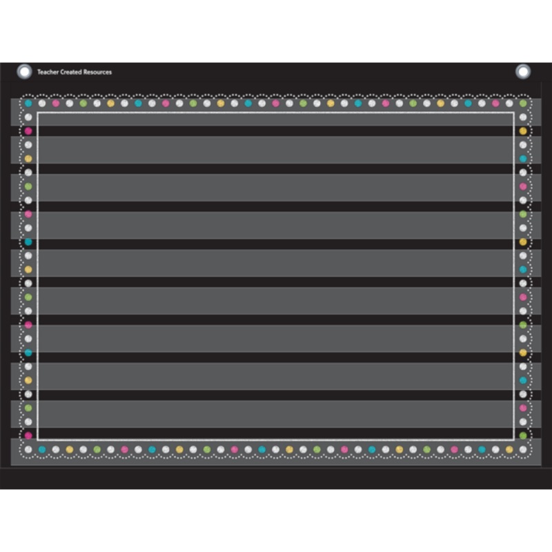 Chalkboard Brights Mini Pocket Chart