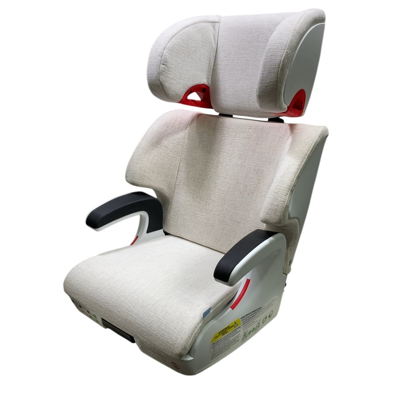 Clek Oobr High Back Belt Positioning Booster, Snow, 2024