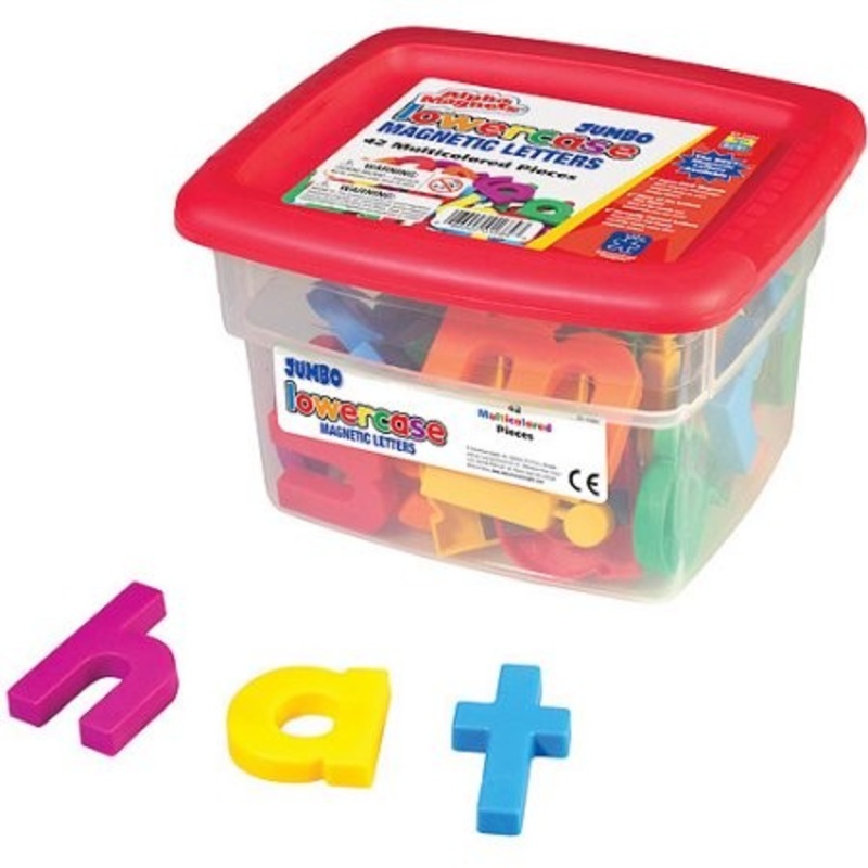 Jumbo AlphaMagnets – Lowercase(DISC)