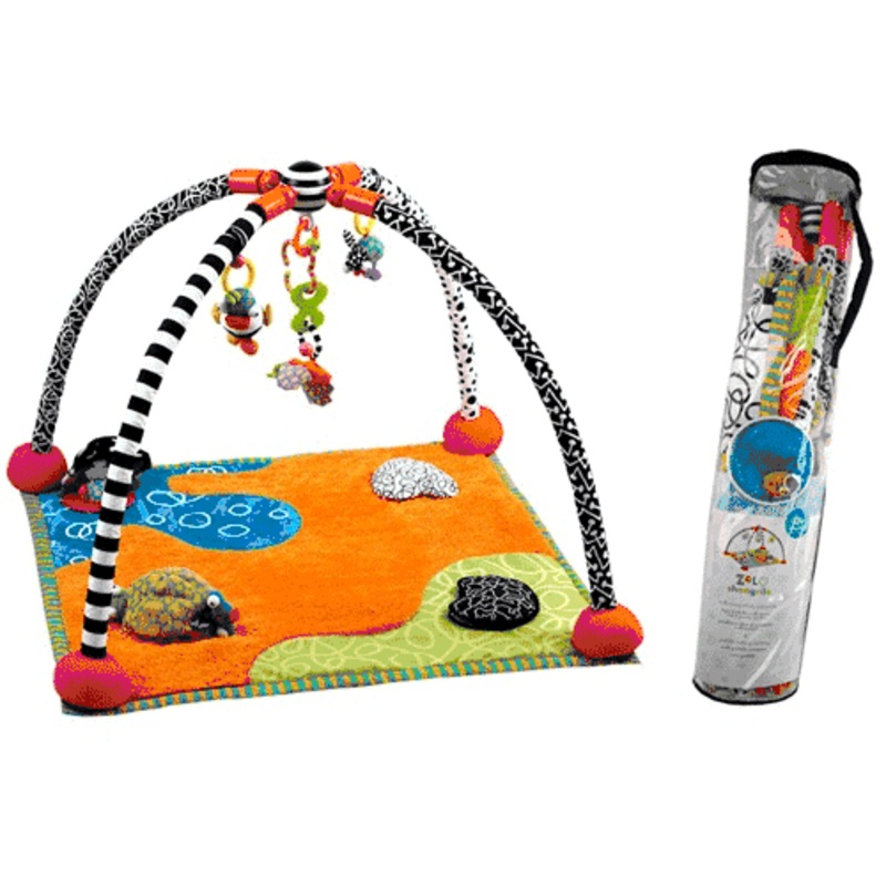 Kushies Zolo Shangrila Multi-Sensory Activity Mat & Portico Archway Accessory