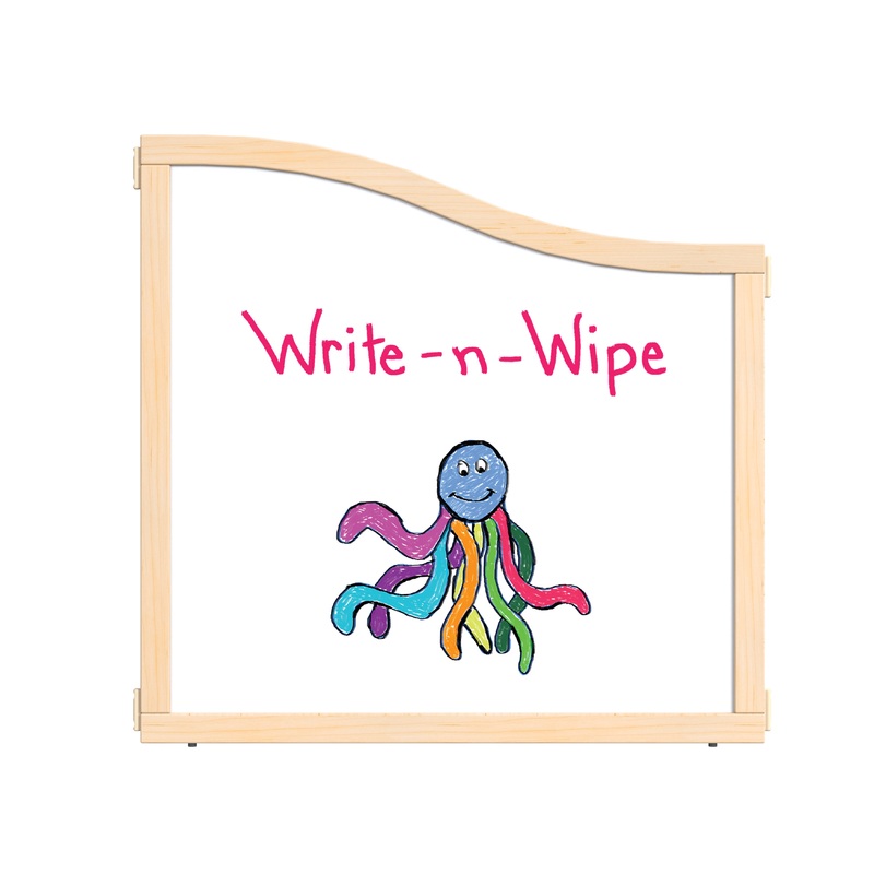 KYDZ Suite Cascade Panel – E  To A-height – 36″ Wide – Write-n-Wipe