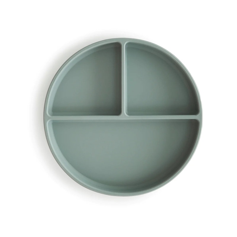 Silicone Suction Plate – Cambridge Blue